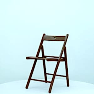 Katlanır sandalye ahşap ve metal organizasyon modelleri