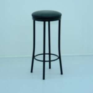 Siyah metal tabure modern kokteyl ve bistro organizasyon modeli